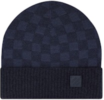 (Women) Louis Vuitton Blue Wool Trendy Fashion Comfortable Beanie Hat. M77982 (Women) Louis Vuitton Blue Wool Trendy Fashion Comfortable Beanie Hat. M77982