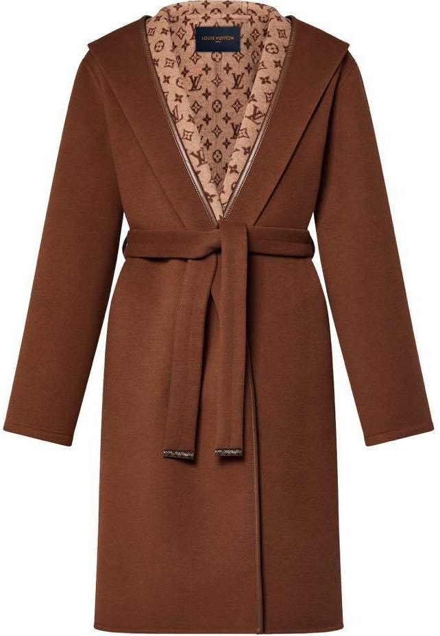 women-louis-vuitton-brown-mid-length-solid-hoodie-belted-coat-1-afcou
