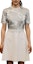 Lookbook (W) 루이 비통 캐주얼 실버-화이트 반팔 크루넥 원피스 RW181B