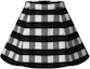Order (W) 루이비통 체크 플레어 미니스커트 히든 백 지퍼 캐주얼. 1AIQOZ