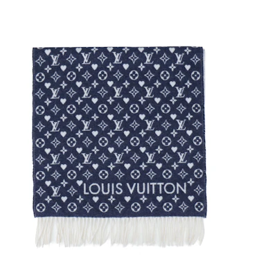 (Women) Louis Vuitton Double-Sided Monogram Cashmere Scarf M77640