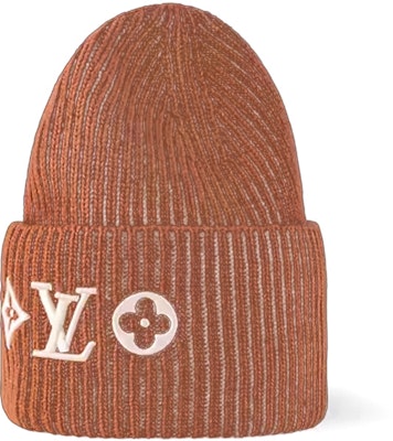 (W) 路易威登棕色刺繡羊毛帽,裝飾LV經典圖案标誌。 M78928 Lookbook (W) 路易威登棕色刺繡羊毛帽,裝飾LV經典圖案标誌。 M78928