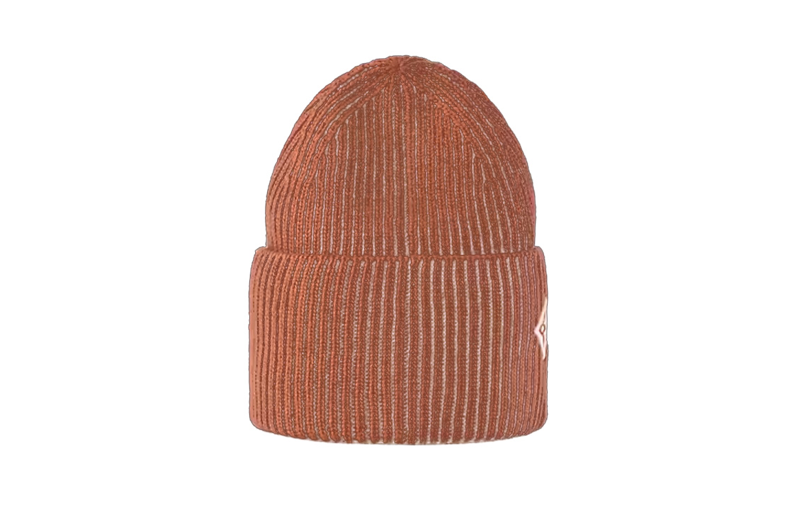 Shop (W) 路易威登棕色刺繡羊毛帽，裝飾LV經典圖案标誌。 M78928