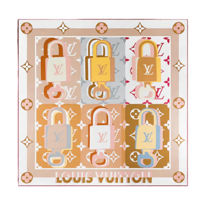 (Women) Louis Vuitton Fashion Classic Stylish Elegant Silk Scarf M77657