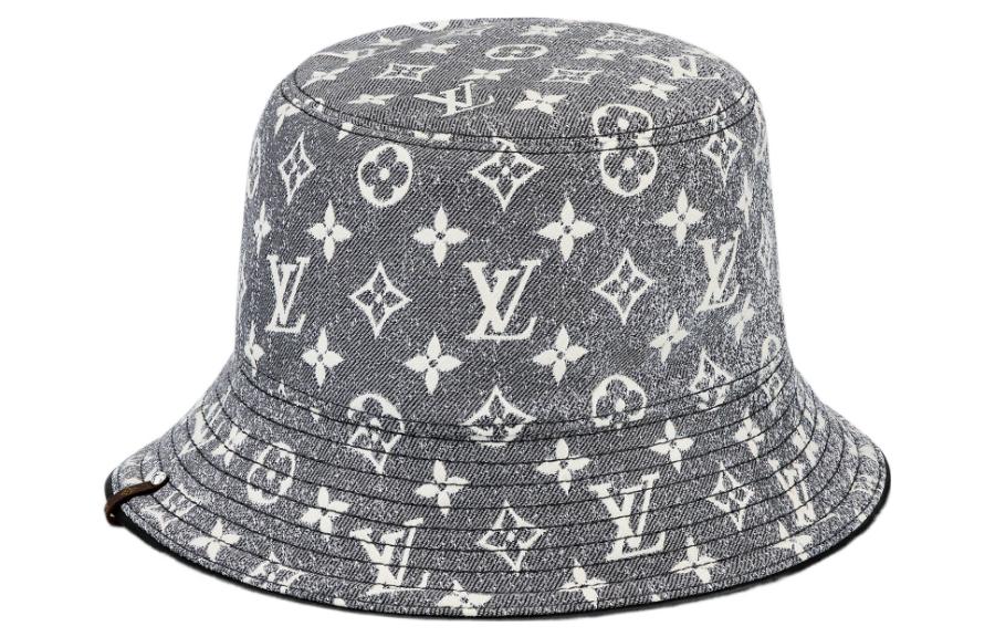 (Women) LOUIS VUITTON  Fashion Printed Cotton Bucket Hat. M7029M