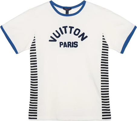 (W) LOUIS VUITTON 絨毛標誌白色短袖T恤 SS23 1ABCFQ Order (W) LOUIS VUITTON 絨毛標誌白色短袖T恤 SS23 1ABCFQ