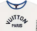 Details for (W) LOUIS VUITTON 絨毛標誌白色短袖T恤 SS23 1ABCFQ