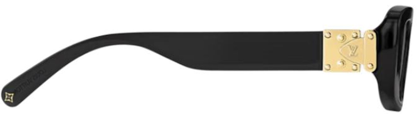 (W) ルイヴィトン フルフレーム スクエアサングラス ブラックアセテート メタルトリム付き Z3007E Shop (W) ルイヴィトン フルフレーム スクエアサングラス ブラックアセテート メタルトリム付き Z3007E