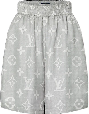 (W) 路易威登 灰色寬鬆款式標誌彈性休閒短褲. 1AAK6N Buy (W) 路易威登 灰色寬鬆款式標誌彈性休閒短褲. 1AAK6N