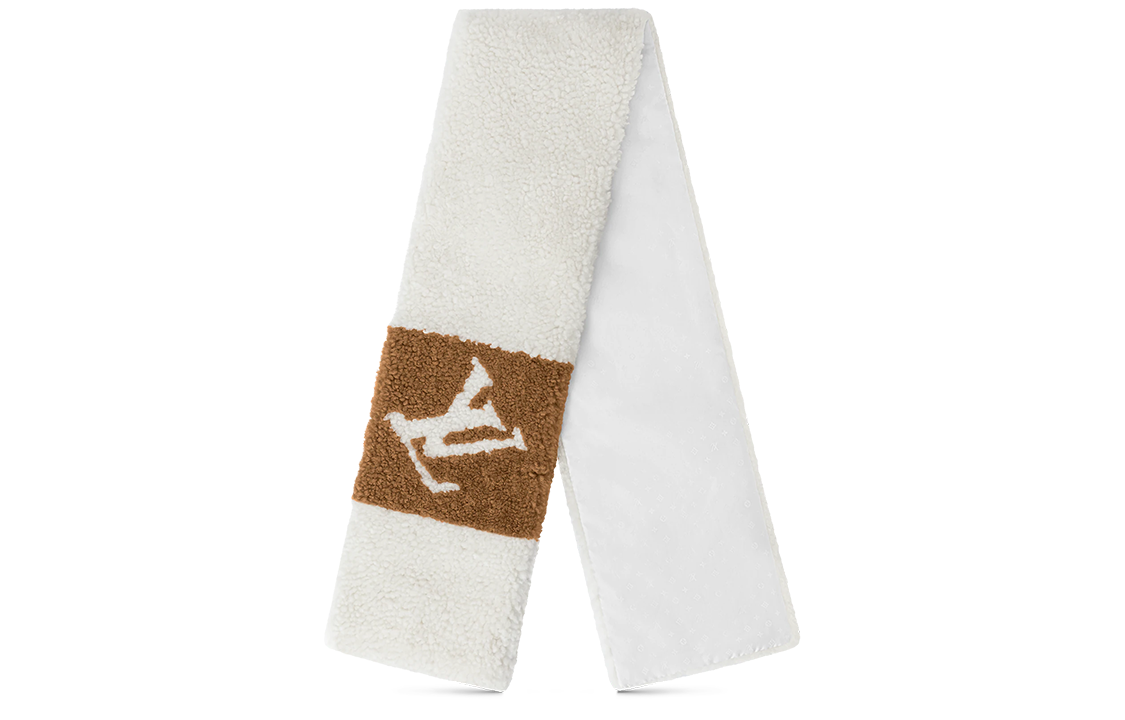 Shop (Women) Louis Vuitton  Knit Warm Logo Scarf M77867