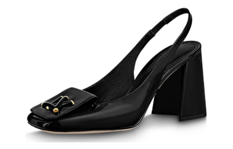 (Women) Louis Vuitton 'Laque' High Heel Pumps 8.5cm 'Black' 1ABPP6