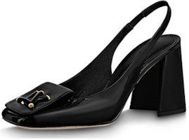 (Women) Louis Vuitton 'Laque' High Heel Pumps 8.5cm 'Black' 1ABPP6 (Women) Louis Vuitton 'Laque' High Heel Pumps 8.5cm 'Black' 1ABPP6