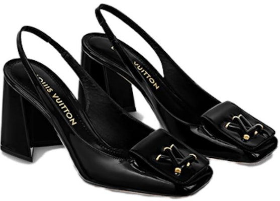 (Women) Louis Vuitton 'Laque' High Heel Pumps 8.5cm 'Black' 1ABPP6 Lookbook (Women) Louis Vuitton 'Laque' High Heel Pumps 8.5cm 'Black' 1ABPP6