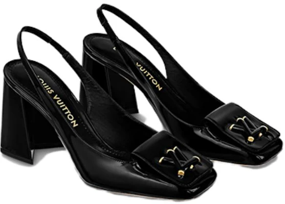 (W) Louis Vuitton 'Laque' Tumit Tinggi 8.5cm 'Hitam' 1ABPP6 Lookbook (W) Louis Vuitton 'Laque' Tumit Tinggi 8.5cm 'Hitam' 1ABPP6