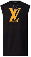 (Women) LOUIS VUITTON Logo Print Midi Tank Dress Black 1AFEMS (Women) LOUIS VUITTON Logo Print Midi Tank Dress Black 1AFEMS