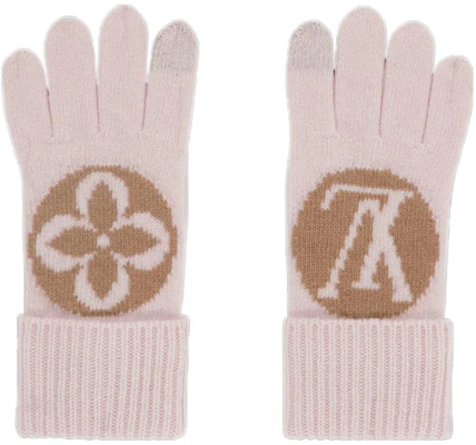 (W) Guantes de Punto de Lana Rosa Medallón Louis Vuitton. M79254 Order (W) Guantes de Punto de Lana Rosa Medallón Louis Vuitton. M79254