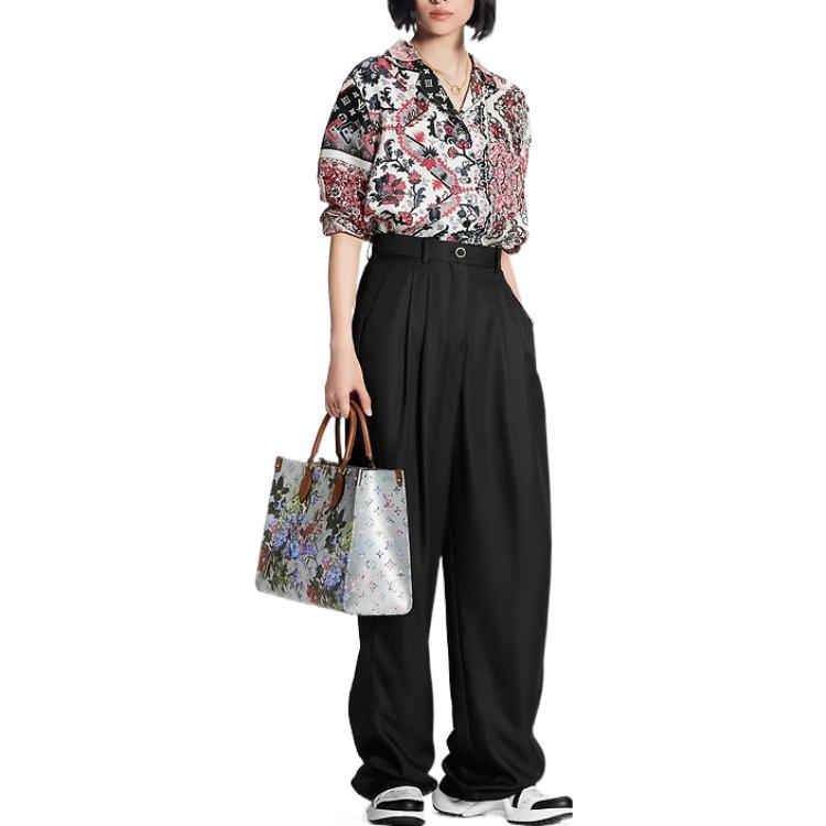 (Women) Louis Vuitton  Red Printed Single-Breasted Shirt. 1AAK7Q 圖 3