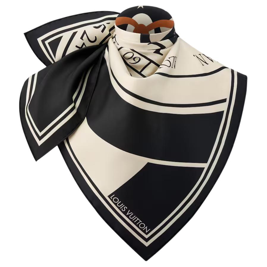 (Women) Louis Vuitton  Silk Scarf Multicolor Monogram Design. M97217 圖 3