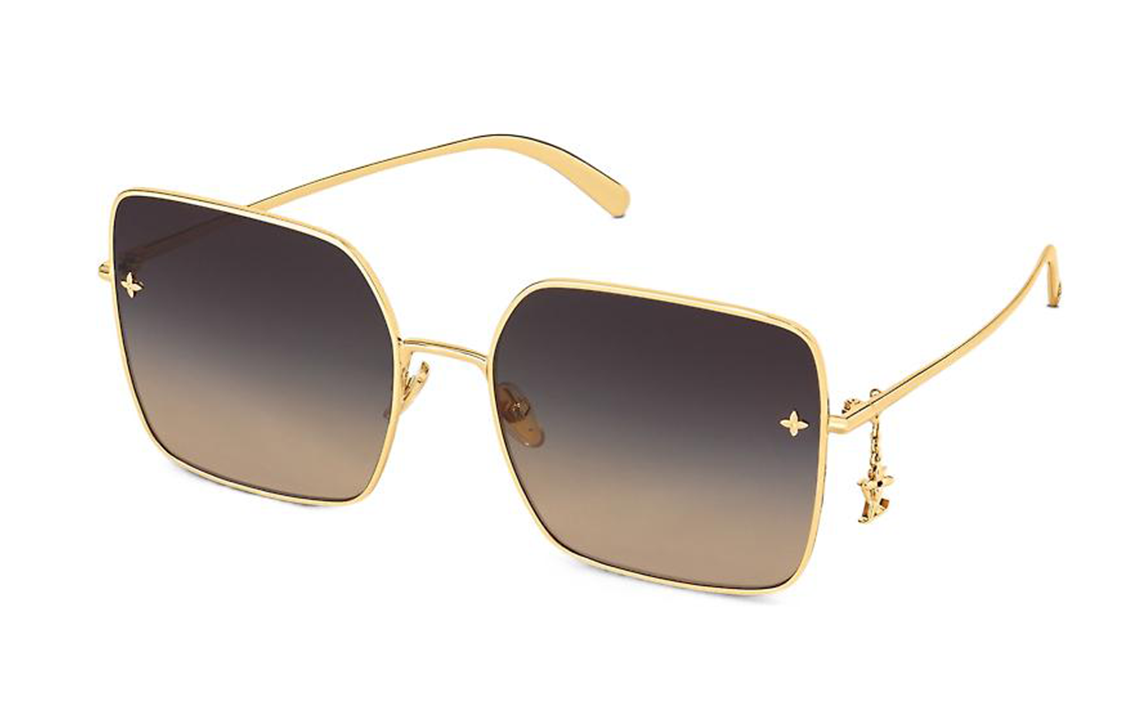 (Women) Louis Vuitton  Stylish Metal Square Sunglasses z1718u