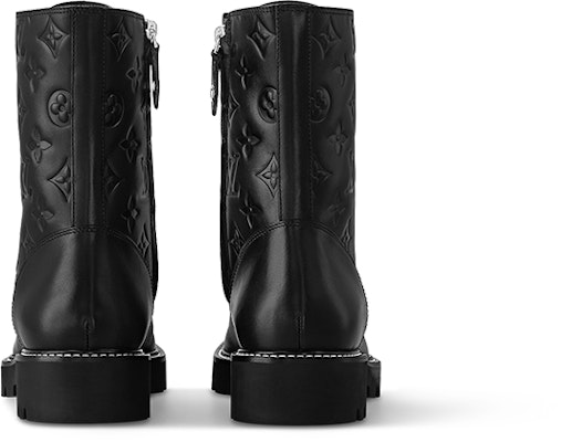 (Women) Louis Vuitton 'Territory' Martin Boot 'First Layer Cowhide Comfort Casual Mid-Tube Black' 1ABUVN Lookbook (Women) Louis Vuitton 'Territory' Martin Boot 'First Layer Cowhide Comfort Casual Mid-Tube Black' 1ABUVN