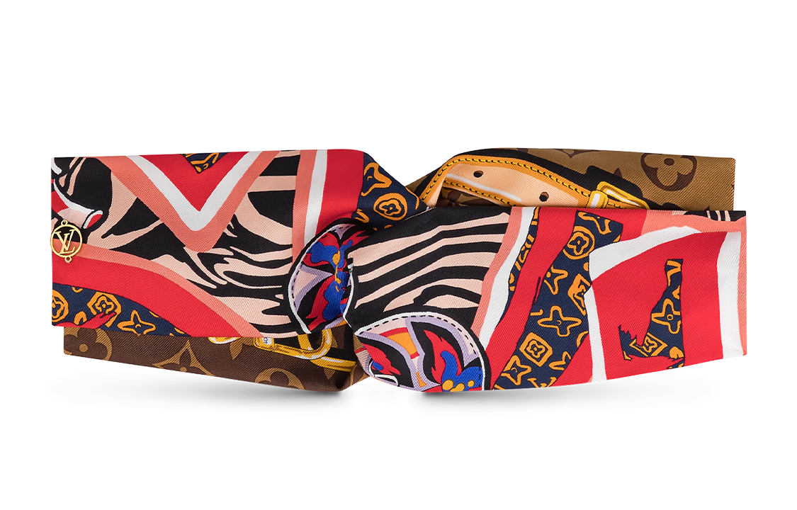 (Women) LOUIS VUITTON  Trendy Fashion Printed Headscarf M77397 圖 2