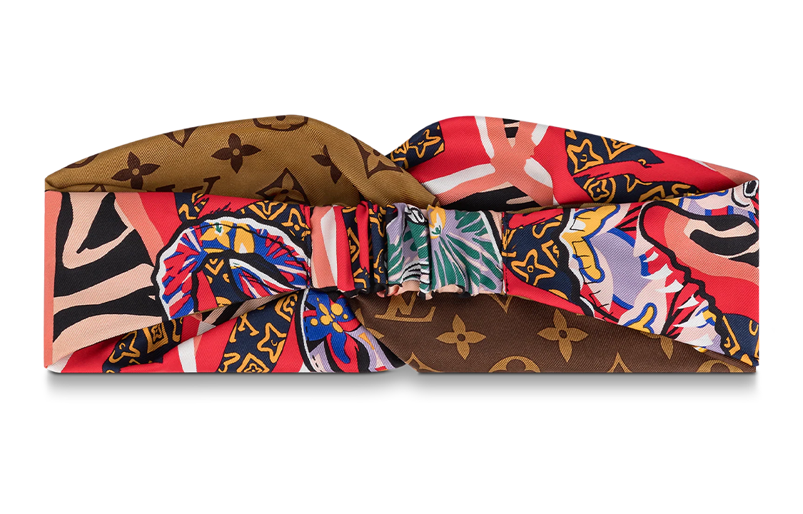 (Women) LOUIS VUITTON  Trendy Fashion Printed Headscarf M77397 圖 3