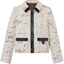 Order (Women) LOUIS VUITTON Tweed Pearl Collar Single-Breasted Jacket Multicolor. 1AFT90