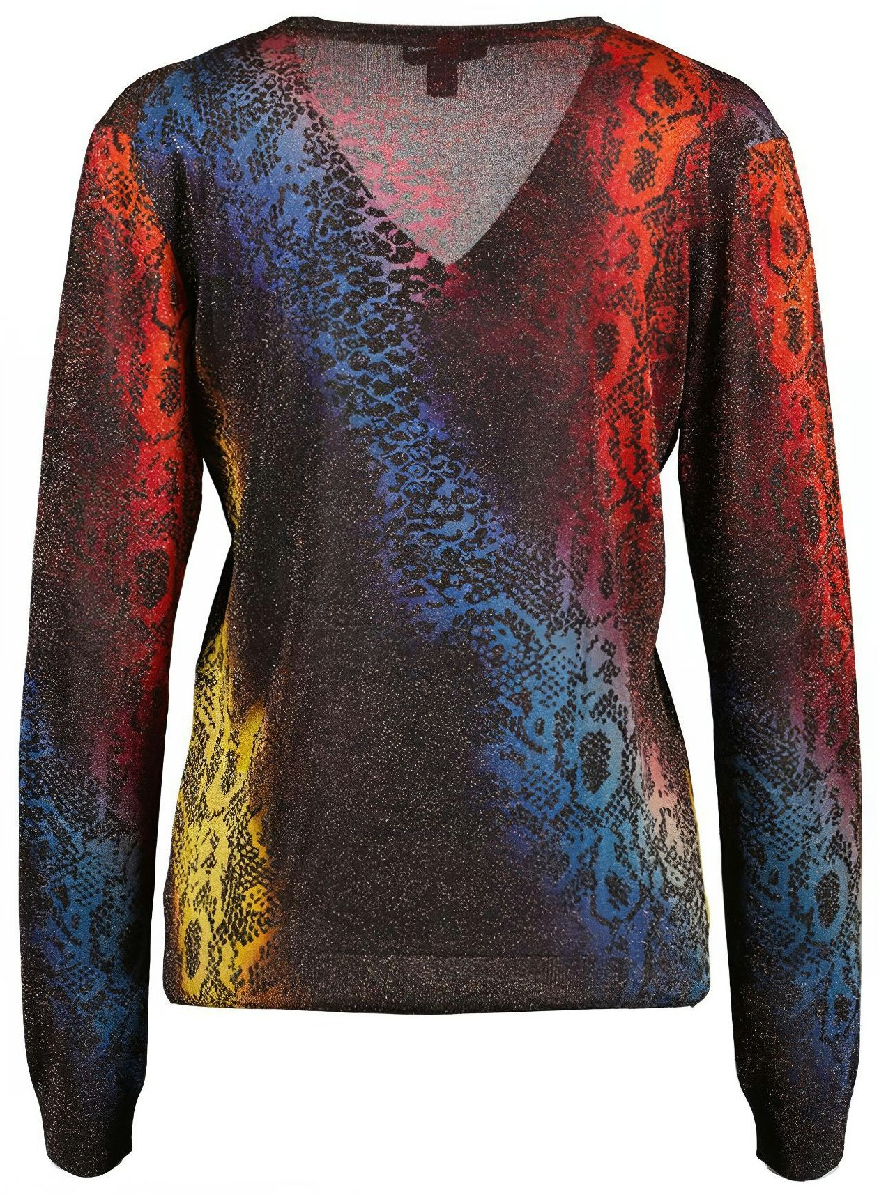women-louis-vuitton-v-neck-pullover-long-sleeve-knit-sweater-multicolor-rw-171-b