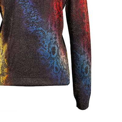 (W) ルイヴィトン Vネックプルオーバー 長袖 ニットセーター マルチカラー RW171B Shop (W) ルイヴィトン Vネックプルオーバー 長袖 ニットセーター マルチカラー RW171B