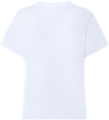 (W) 路易威登 白色純色標誌圓領T恤 1AFKEC Lookbook (W) 路易威登 白色純色標誌圓領T恤 1AFKEC