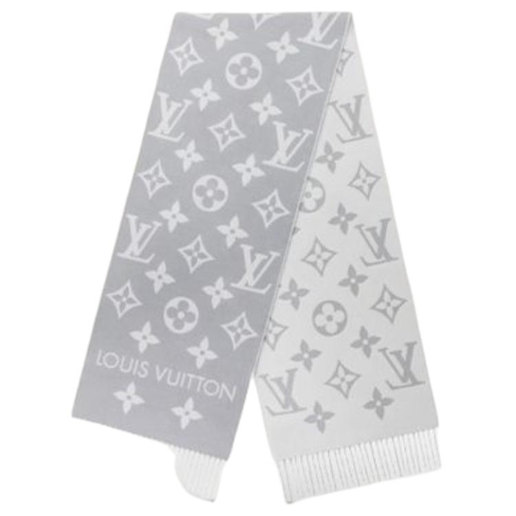 (Women) LOUIS VUITTON  Wool Knit Scarf Multicolor Original Design M77854 M77853 M77727 M77728 圖 2