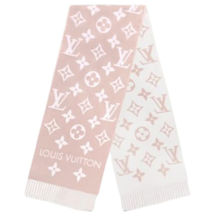 (Women) LOUIS VUITTON  Wool Knit Scarf Multicolor Original Design M77854 M77853 M77727 M77728 圖 5