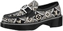 Buy (W) Louis Vuitton LV Academy Kasut 'Hitam dengan Monogram' 1A8UV1