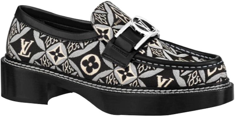 (W) Louis Vuitton LV Academy Kasut 'Hitam dengan Monogram' 1A8UV1 Order (W) Louis Vuitton LV Academy Kasut 'Hitam dengan Monogram' 1A8UV1