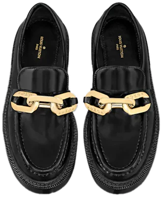 (W) Louis Vuitton Academy Plateau-Loafer ''Schwarz'' 1A8VRI Lookbook (W) Louis Vuitton Academy Plateau-Loafer ''Schwarz'' 1A8VRI