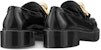(W) Louis Vuitton Academy Platform Loafers 'Hitam' 1A8VRI