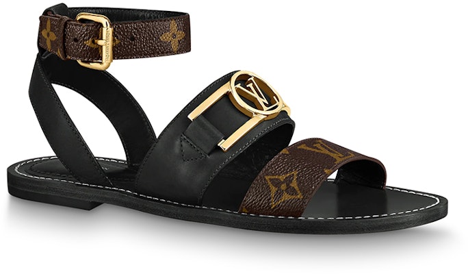 (W) Sandalia Louis Vuitton Academy 'Negra' 1A677Z Order (W) Sandalia Louis Vuitton Academy 'Negra' 1A677Z