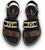 (W) Sandal Louis Vuitton Academy 'Hitam' 1A677Z