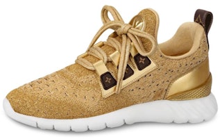 (Women) Louis Vuitton LV Aftergame Sports Shoes Gold 1A577T (Women) Louis Vuitton LV Aftergame Sports Shoes Gold 1A577T