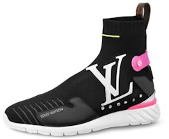 (Women) Louis Vuitton Aftergame High-Top Sneakers Black 1A6675 (Women) Louis Vuitton Aftergame High-Top Sneakers Black 1A6675