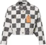 Buy (W) 路易威登 Alpha Damier Monogram 白色短款外套 春夏系列 2023. 1ABRF3