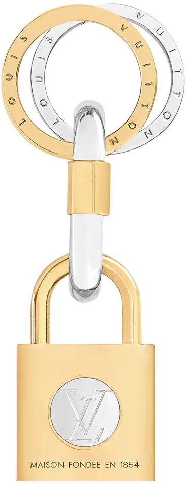 women-louis-vuitton-alphabet-engraved-padlock-keychain-gold-for-women-m00549