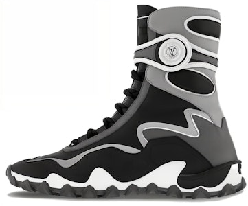 (W) Bota Tobillera Louis Vuitton 'Negro Gris Ante con Hebilla' 1ACKOJ Buy (W) Bota Tobillera Louis Vuitton 'Negro Gris Ante con Hebilla' 1ACKOJ