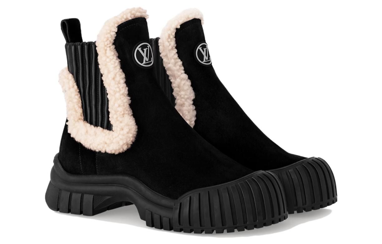 Lookbook (W) Louis Vuitton Stiefelette ''Schwarz Weiß'' 1AC7AC