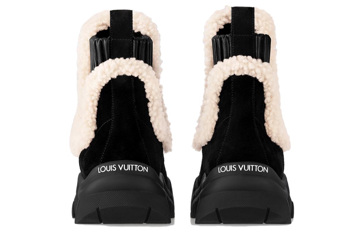 Shop (W) Louis Vuitton Stiefelette ''Schwarz Weiß'' 1AC7AC