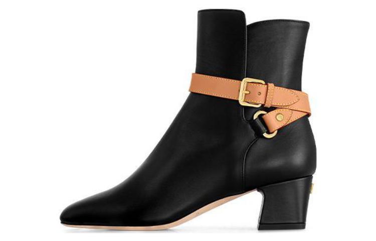 (Women) Louis Vuitton Ankle Boot 'Comfort Elegance' 5cm Black 1ACASE