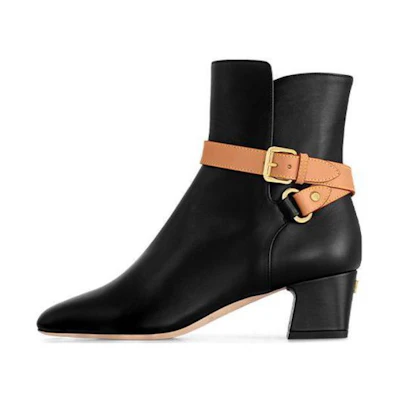 (W) LV Ankle Boot 'CMFT Elegance' 5cm Black