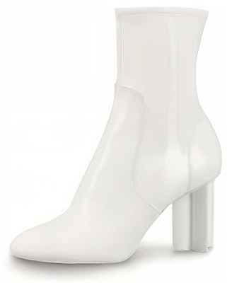 (W) 루이비통 화이트 라운드토 앵클부츠 (Louis Vuitton White Round-toe Ankle Boots - shortened) 1A4IK2 Buy (W) 루이비통 화이트 라운드토 앵클부츠 (Louis Vuitton White Round-toe Ankle Boots - shortened) 1A4IK2