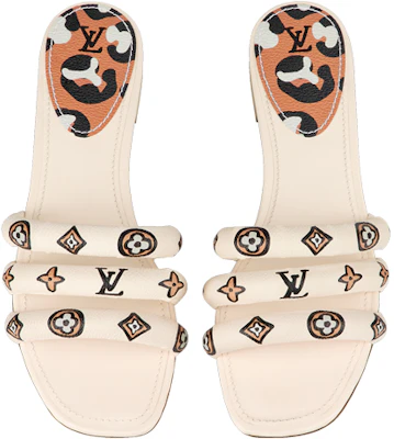 (Women) Louis Vuitton Appeal Sandals 'White with Black Beige Monogram' 1A93E6 Shop (Women) Louis Vuitton Appeal Sandals 'White with Black Beige Monogram' 1A93E6