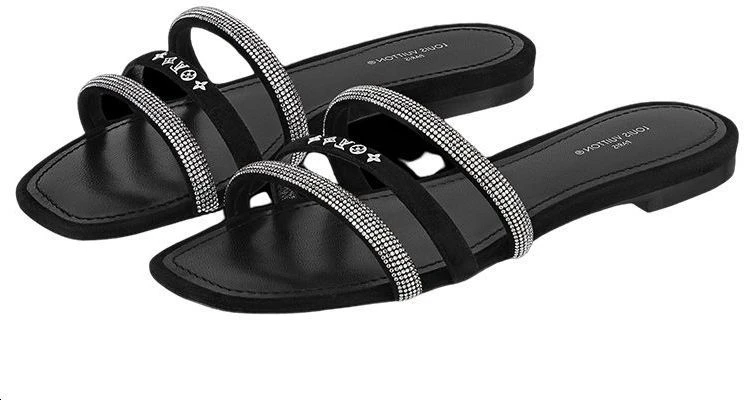 (Women) Louis Vuitton Appeal Slide 'Black' 1AACP0 Shop (Women) Louis Vuitton Appeal Slide 'Black' 1AACP0